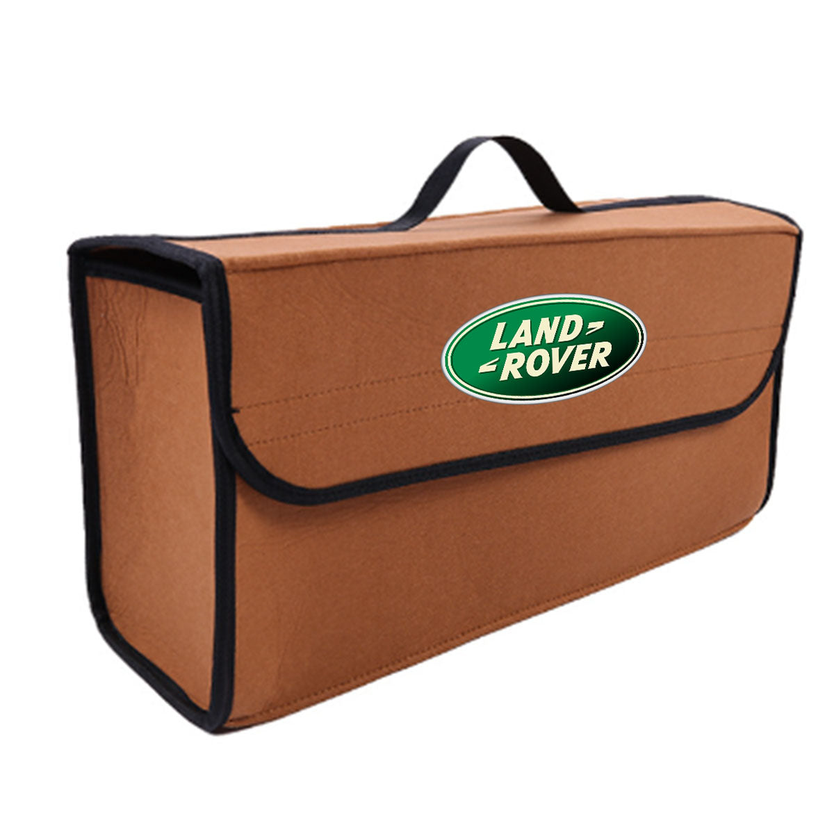 Soft Felt Car Bag Organizer Folding Car Storage Box Non Slip Fireproof Car Trunk Organizer, Custom For Your Cars, Car Accessories LR12990 - Delicate Leather