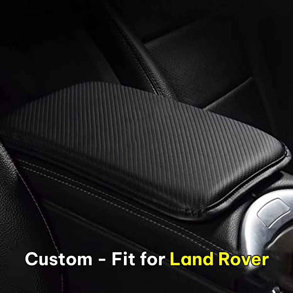 Center Console Pad, Custom-Fit For Car, Carbon Fiber PU Leather Auto Armrest Cover Protector, Waterproof Car Armrest Seat Box Cover DLLR248 - Delicate Leather