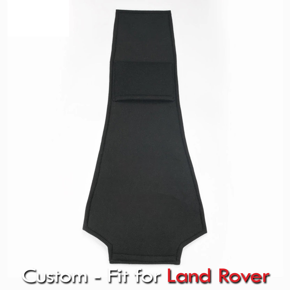 Car Seat Headrest Cover Breathable Flexible Headrest Covers Velcro Auto Headrest Covers Universal Fit, Custom-Fit For Land Rover, Car Accessories DLLR243 - Delicate Leather