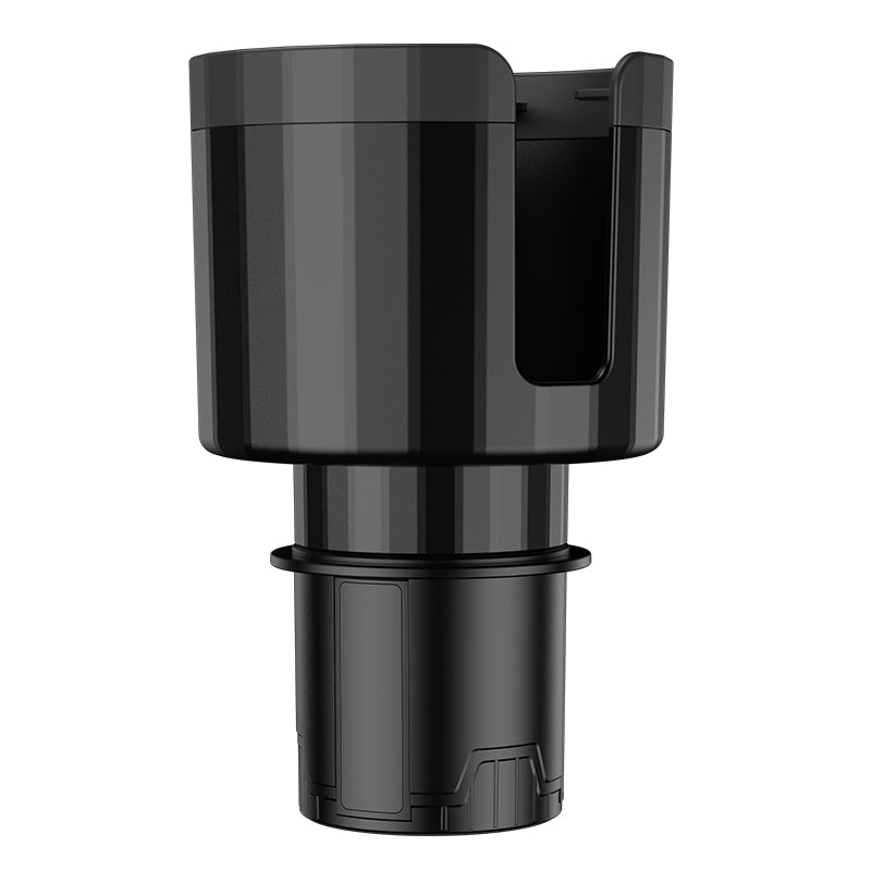 NEW 360° Rotating Adjustable Car Drink Cup Holder with Tray - Multifunctional Storage Car Cup Mount Holder Expander - Delicate Leather