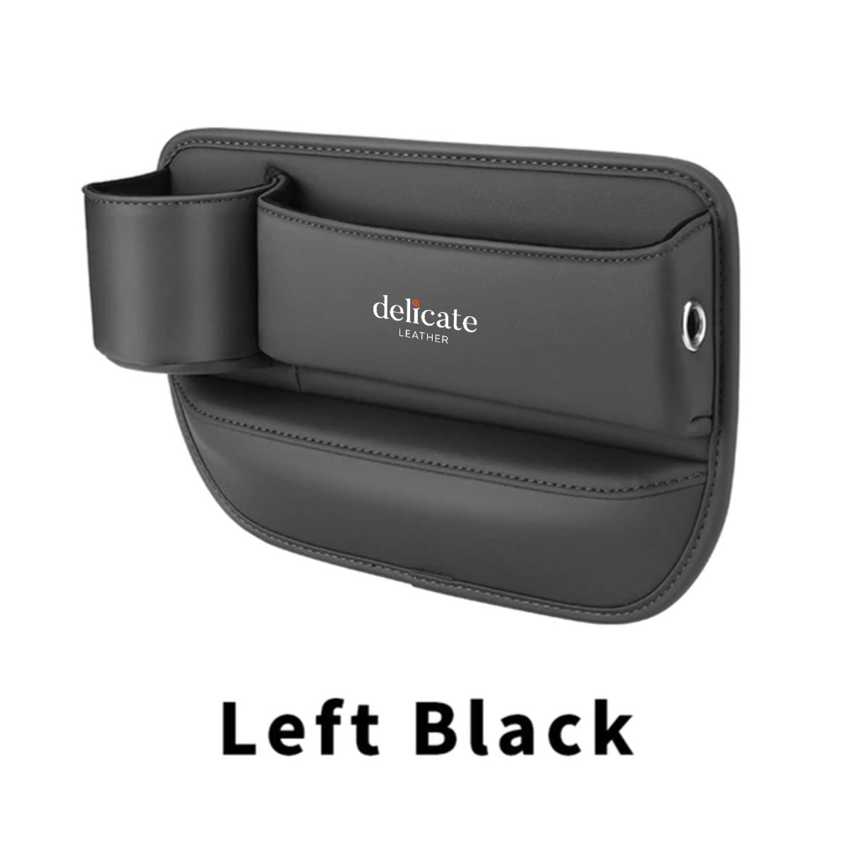 Car Seat Gap Filler Organizer, Custom Fit For Your Cars, Multifunctional PU Leather Console Side Pocket Organizer for Cellphones, Cards, Wallets, Keys