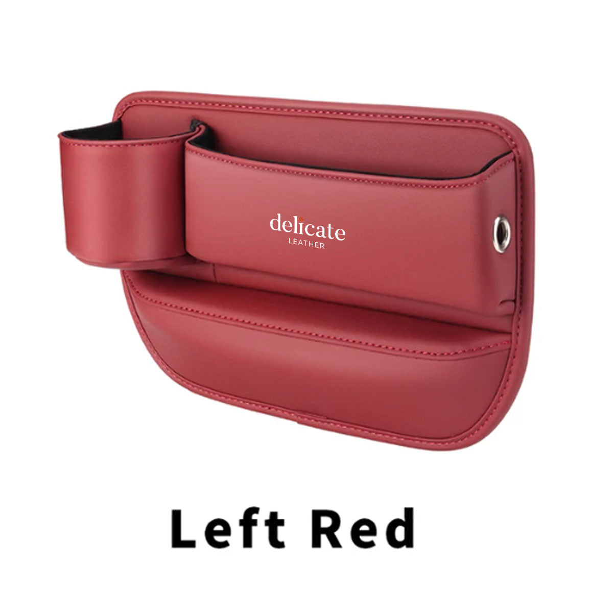 Car Seat Gap Filler Organizer, Custom Fit For Your Cars, Multifunctional PU Leather Console Side Pocket Organizer for Cellphones, Cards, Wallets, Keys