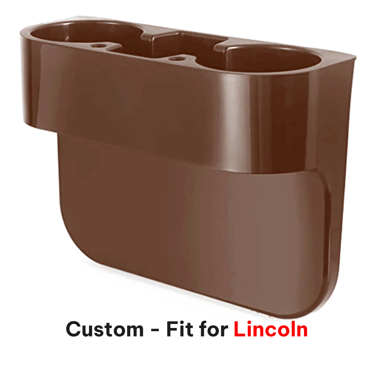 Cup Holder Portable Multifunction Vehicle Seat Cup Cell Phone Drinks Holder Box Car Interior Organizer, Custom-Fit For Car, Car Accessories DLLI231 - Delicate Leather