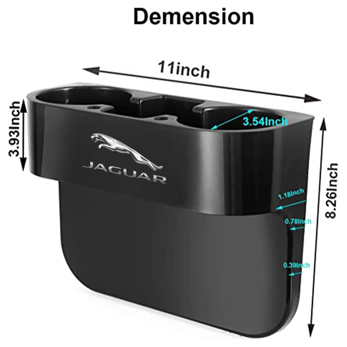 Cup Holder Portable Multifunction Vehicle Seat Cup Cell Phone Drinks Holder Box Car Interior Organizer, Custom For Your Cars, Car Accessories JG11995 - Delicate Leather