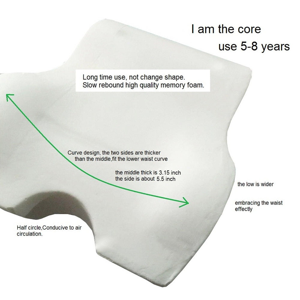 Lumbar Support Cushion for Car and Headrest Neck Pillow Kit, The Cool Dad, Custom For Cars, Ergonomically Design for Car Seat, Car Accessories, Gift for Daddy - Delicate Leather