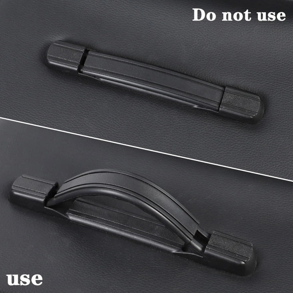 Dad In The Streets. Daddy In The Sheets Foldable Trunk Storage Luggage Organizer Box, Custom-Fit For Car, SUV Trunk Organizer Van Cargo Carrier Caddy for Shopping, Camping Picnic, Home Garage, Gift for Daddy 21 - Delicate Leather