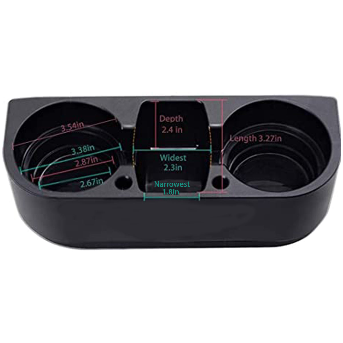 Cup Holder Portable Multifunction Vehicle Seat Cup Cell Phone Drinks Holder Box Car Interior Organizer, Custom For Your Cars, Car Accessories MT11995 - Delicate Leather
