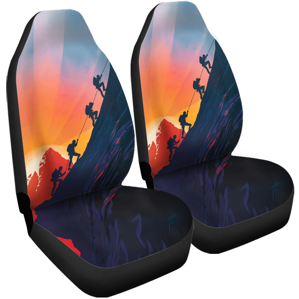 Hiking Car Seat Covers, Gift for Hiker, Car Seat Covers for Hiker, Present for Hiking lover, Trail Walker, Mountain Walker, Hiking 01