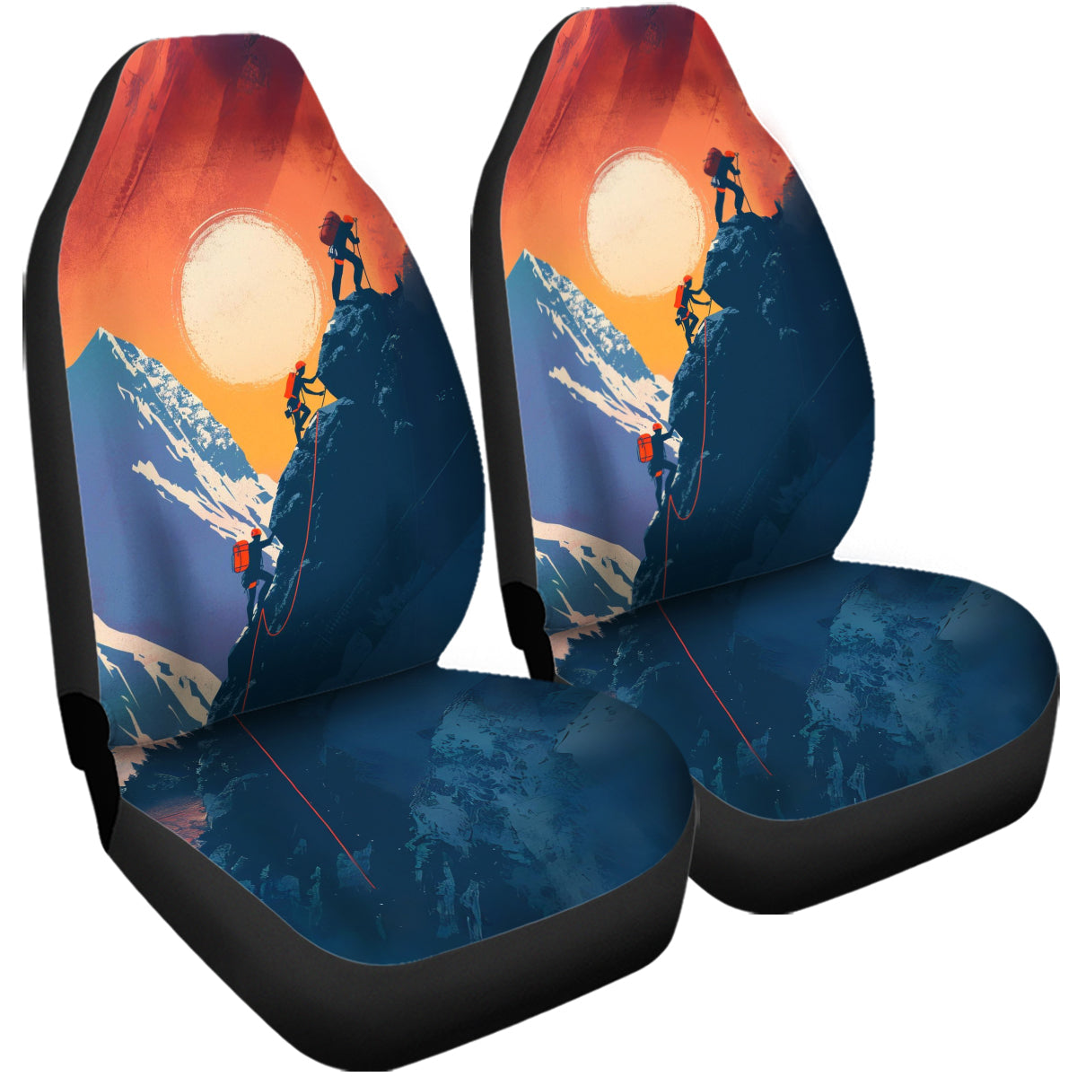 Hiking Car Seat Covers, Gift for Hiker, Car Seat Covers for Hiker, Present for Hiking lover, Trail Walker, Mountain Walker, Hiking 03