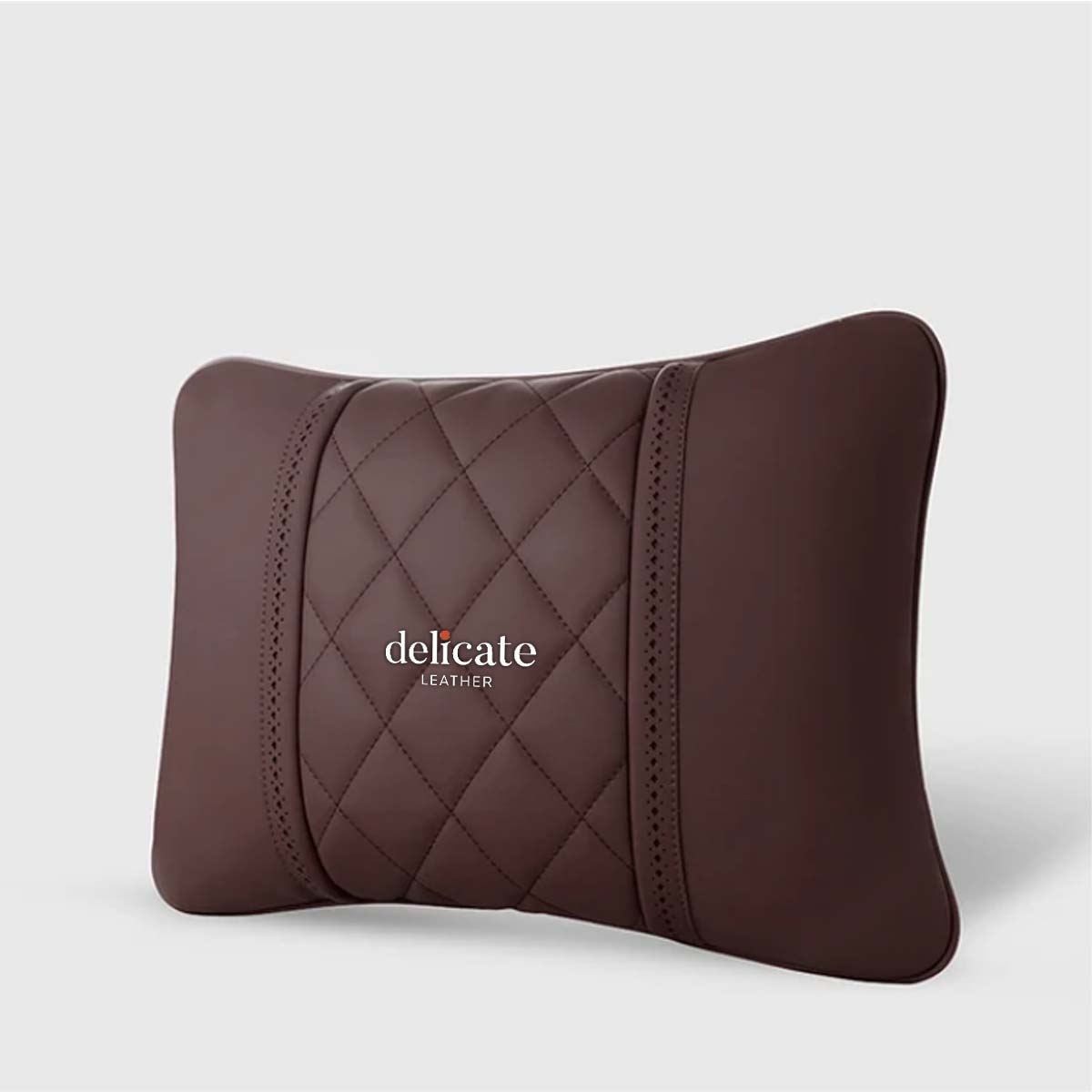 Delicate Leather Premium Leather Car Neck Pillow Headrest: Enhance Your Car Travel Experience with Rear Seat Support Cushion – A Stylish and Functional Interior Accessory