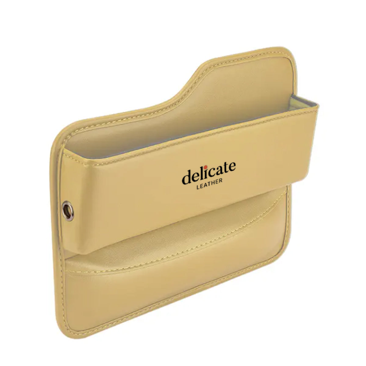 Car Seat Gap Filler Organizer, Custom For Your Cars, Multifunctional PU Leather Console Side Pocket Organizer for Cellphones, Cards, Wallets, Keys
