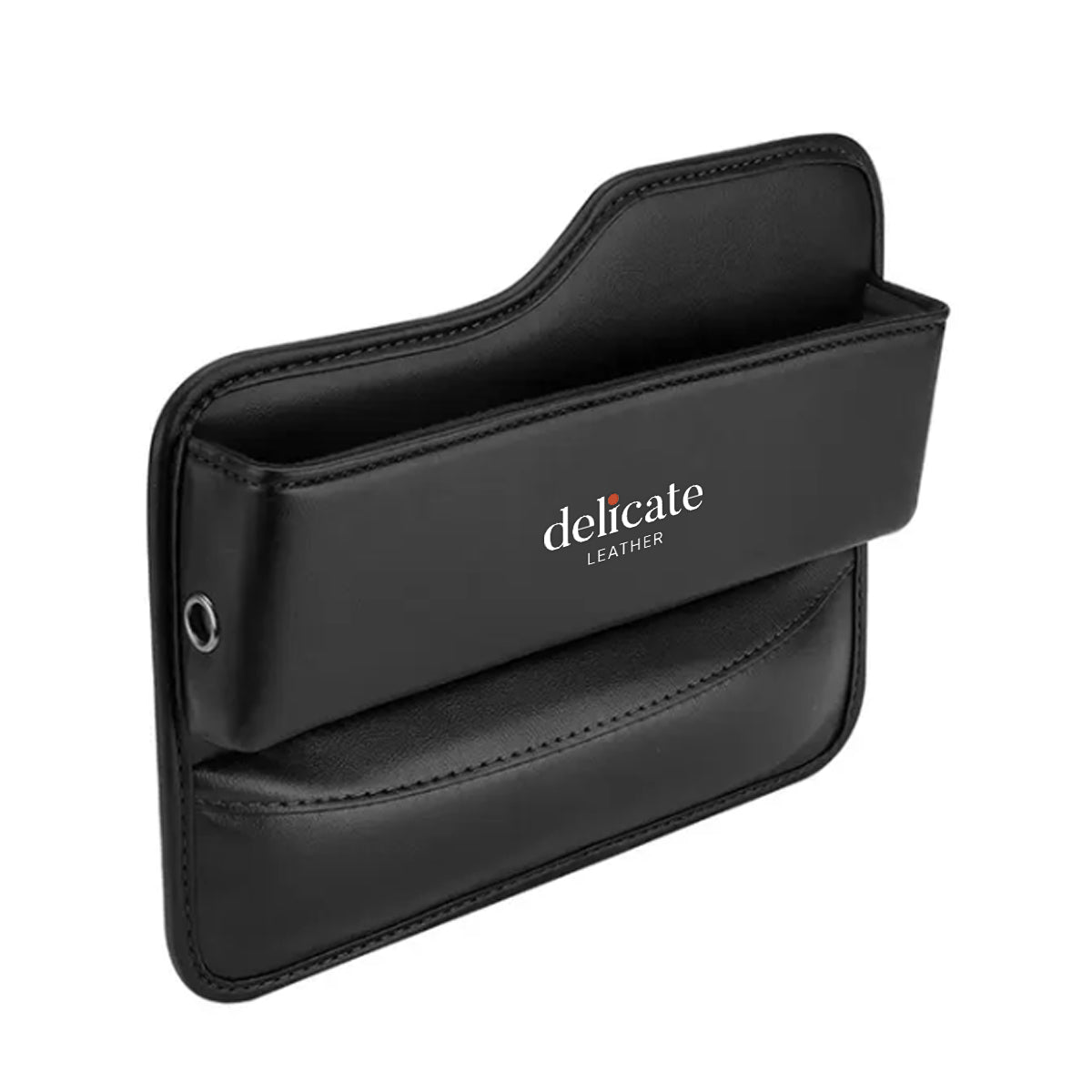 Car Seat Gap Filler Organizer, Custom For Your Cars, Multifunctional PU Leather Console Side Pocket Organizer for Cellphones, Cards, Wallets, Keys