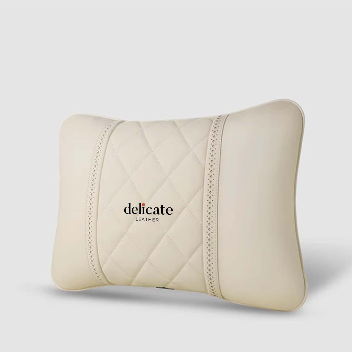 Delicate Leather Premium Leather Car Neck Pillow Headrest: Enhance Your Car Travel Experience with Rear Seat Support Cushion – A Stylish and Functional Interior Accessory
