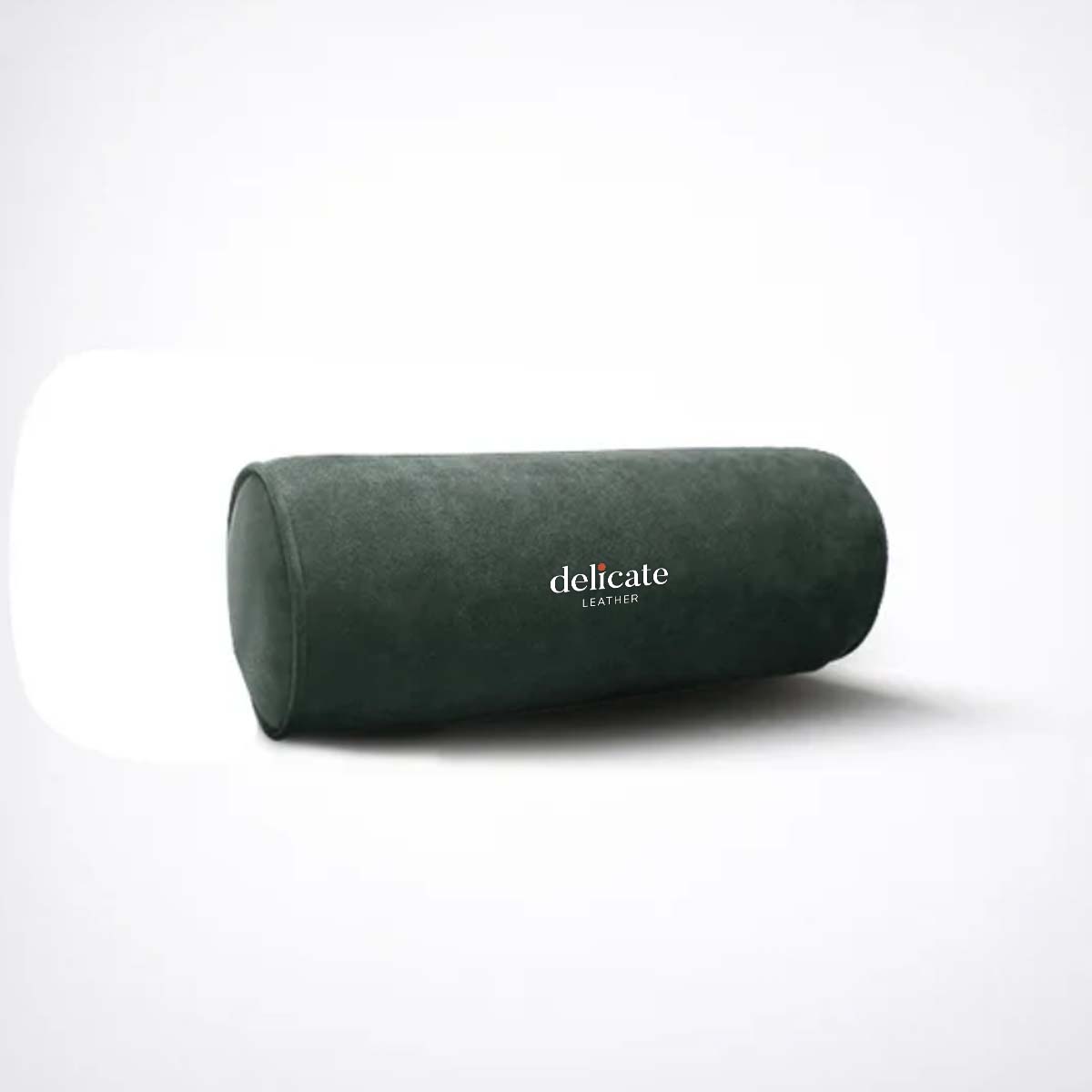 Universal Four-Season Deerskin Car Neck Pillow: Premium Round Headrest for Car Seats with Alcantara Interior - A Must-Have Car Accessory for All Seasons - Delicate Leather