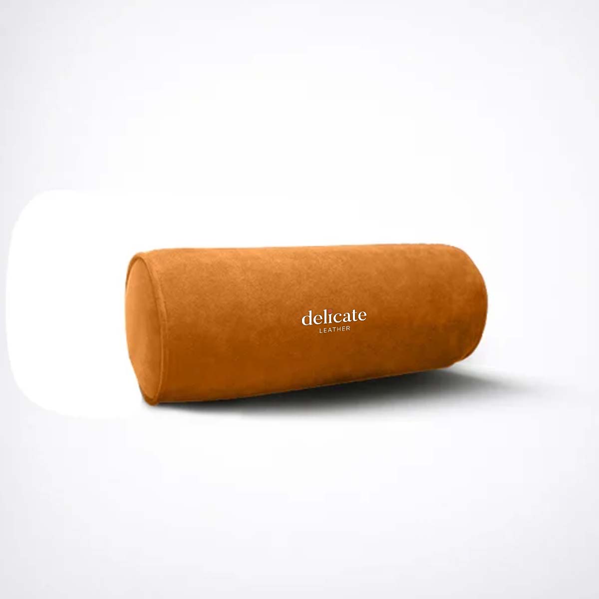 Delicate Leather, Universal Four-Season Deerskin Car Neck Pillow: Premium Round Headrest for Car Seats with Alcantara Interior - A Must-Have Car Accessory for All Seasons