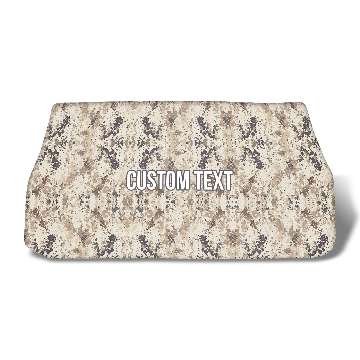 Personalized Custom Camo Car Windshield Sunshade, Beige Camouflage, Fit with all car, UV Rays and Heat Sun Visor Protector Foldable Sun Shade Umbrella, Camo 07 - Delicate Leather