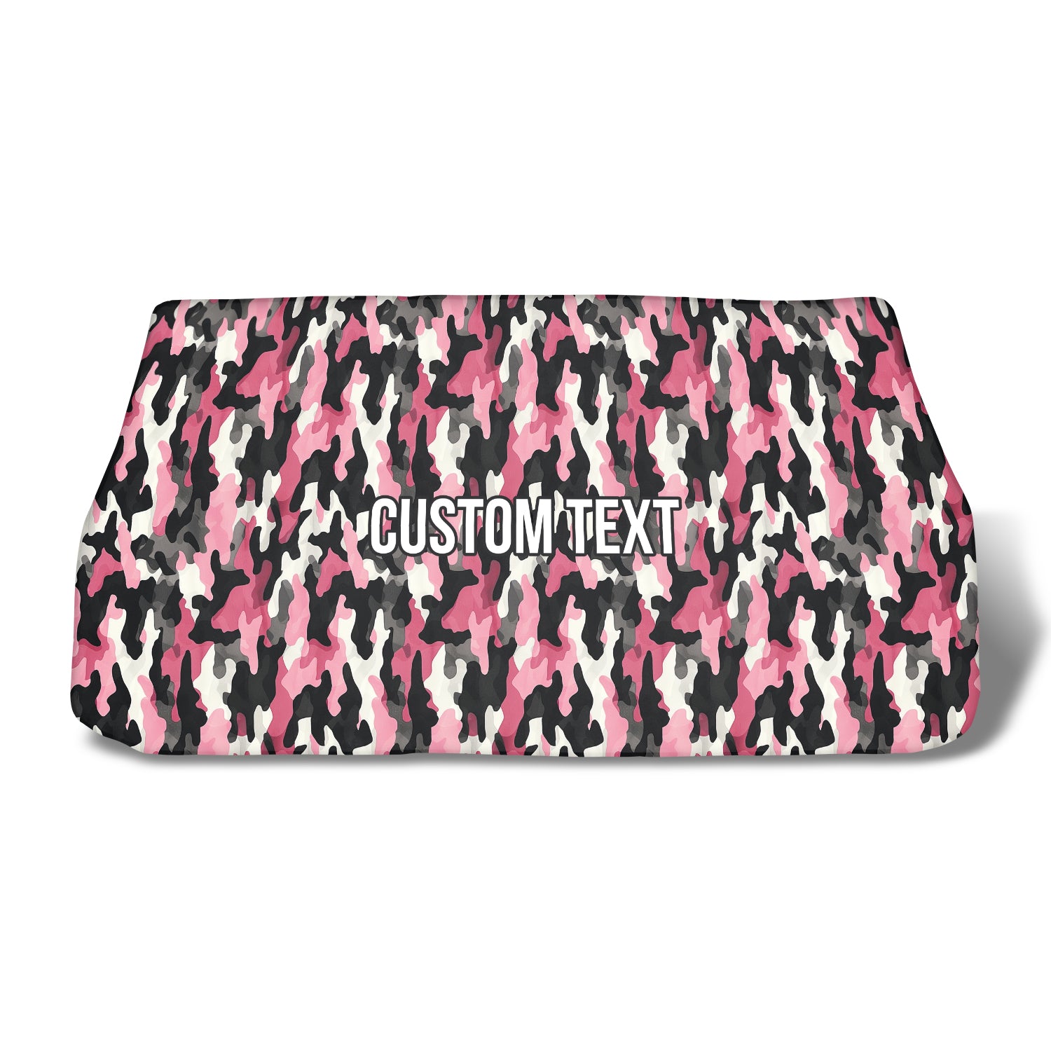 Personalized Custom Camo Car Windshield Sunshade, Pink Camouflage, Fit with all car, UV Rays and Heat Sun Visor Protector Foldable Sun Shade Umbrella, Camo 08 - Delicate Leather