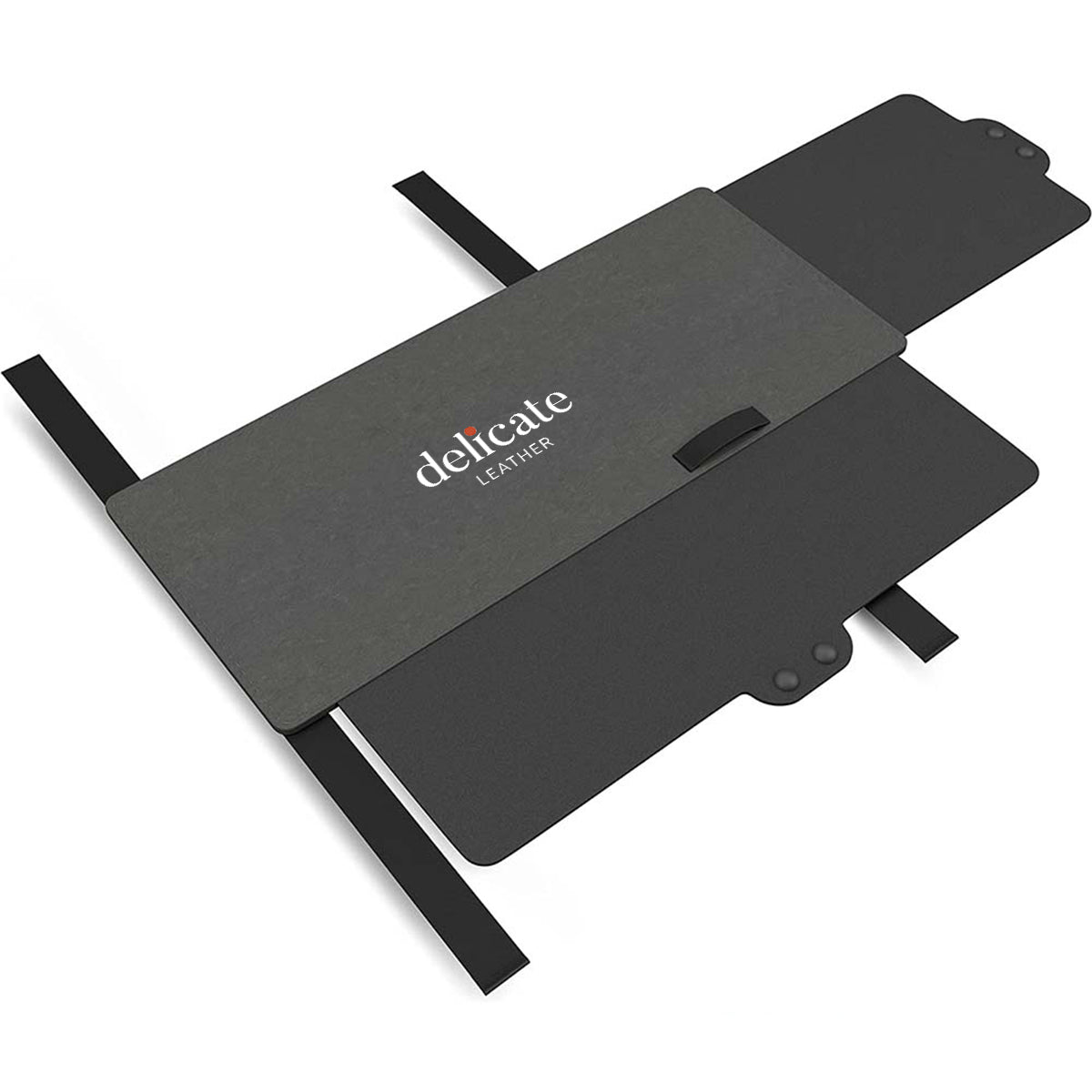 Delicate Leather Polarized Sun Visor Sunshade Extender for Car with Polycarbonate Lens, Custom For Your Cars, Anti-Glare Car Sun Visor Protects from Sun Glare, Snow Blindness, UV Rays, Universal for Cars, SUVs MG13999 - Delicate Leather