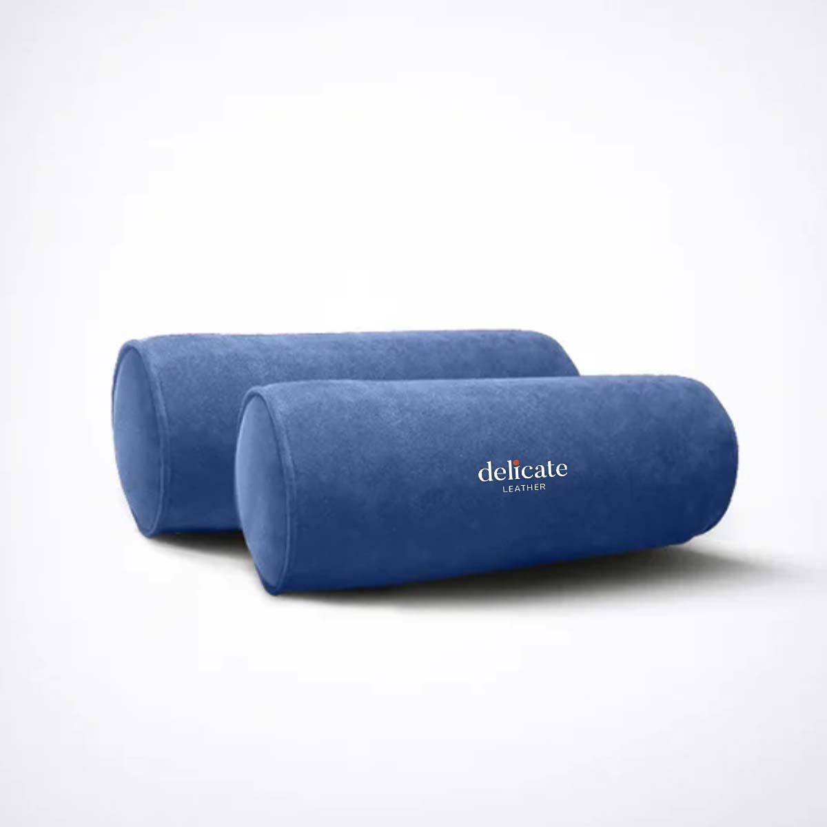 Delicate Leather, Universal Four-Season Deerskin Car Neck Pillow: Premium Round Headrest for Car Seats with Alcantara Interior - A Must-Have Car Accessory for All Seasons