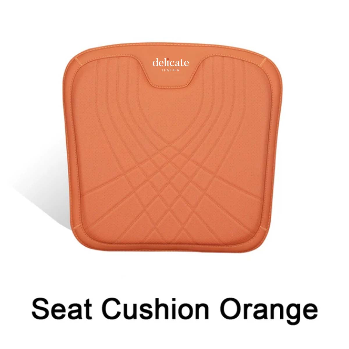 Nappa Leather Car Headrest Neck Pillow: Soft Seat Lumbar Support Waist Pillow for Enhanced Comfort - Delicate Leather
