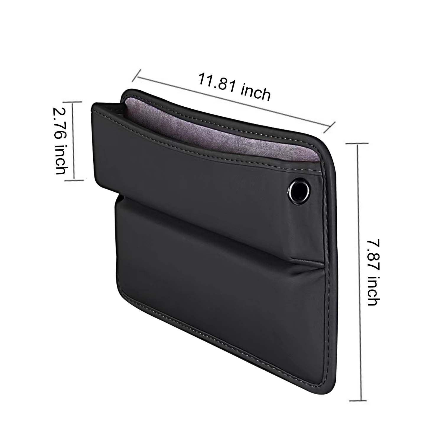 Multifunctional PU Leather Car Seat Gap Filler & Organizer