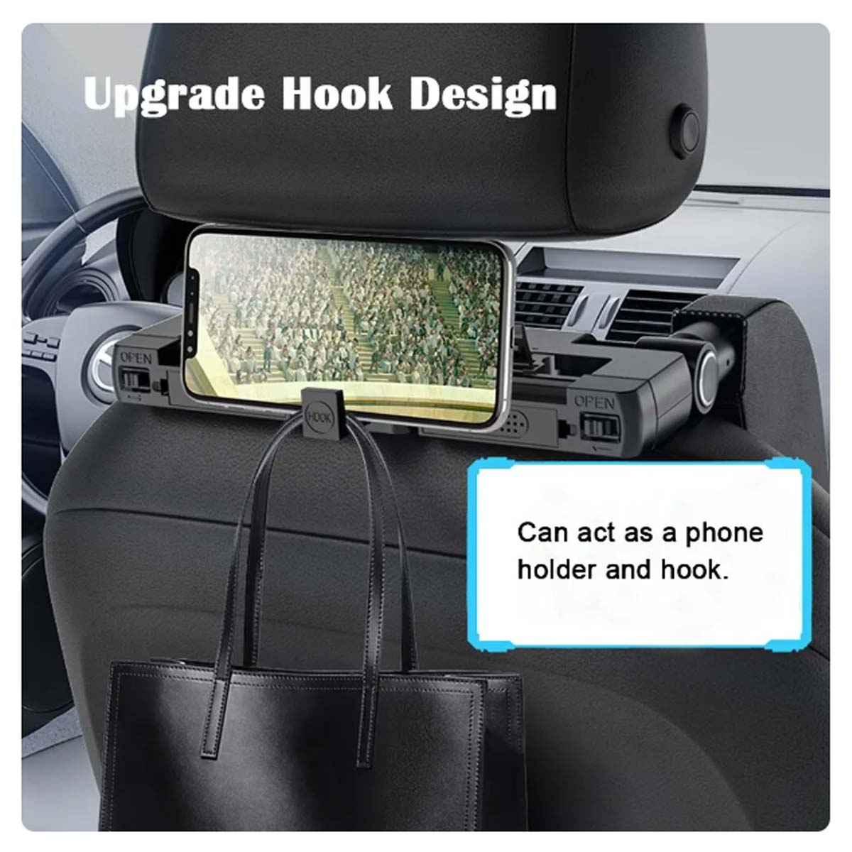 Single Car Seat Headrest Pillow: The Ultimate Travel Comfort and Support Solution for Your Car Interior – U-Shaped Pillow Ideal for Kids - Delicate Leather