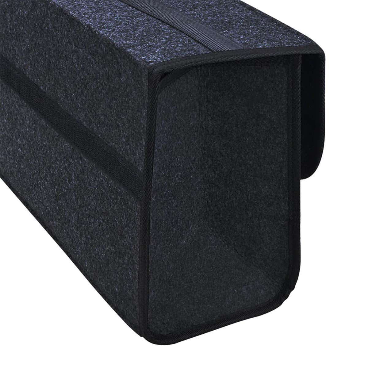 Cool Dads Club Soft Felt Car Bag Organizer Folding Car Storage Box Non Slip Fireproof Car Trunk Organizer, Custom For Your Cars, Father's Day Gift, Car Accessories - Delicate Leather