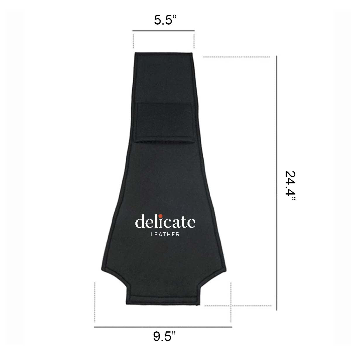 Delicate Leather Car Seat Headrest Cover Breathable Flexible Headrest Covers Velcro Auto Headrest Covers Universal Fit, Custom For Your Cars, Car Accessories CA13998 - Delicate Leather