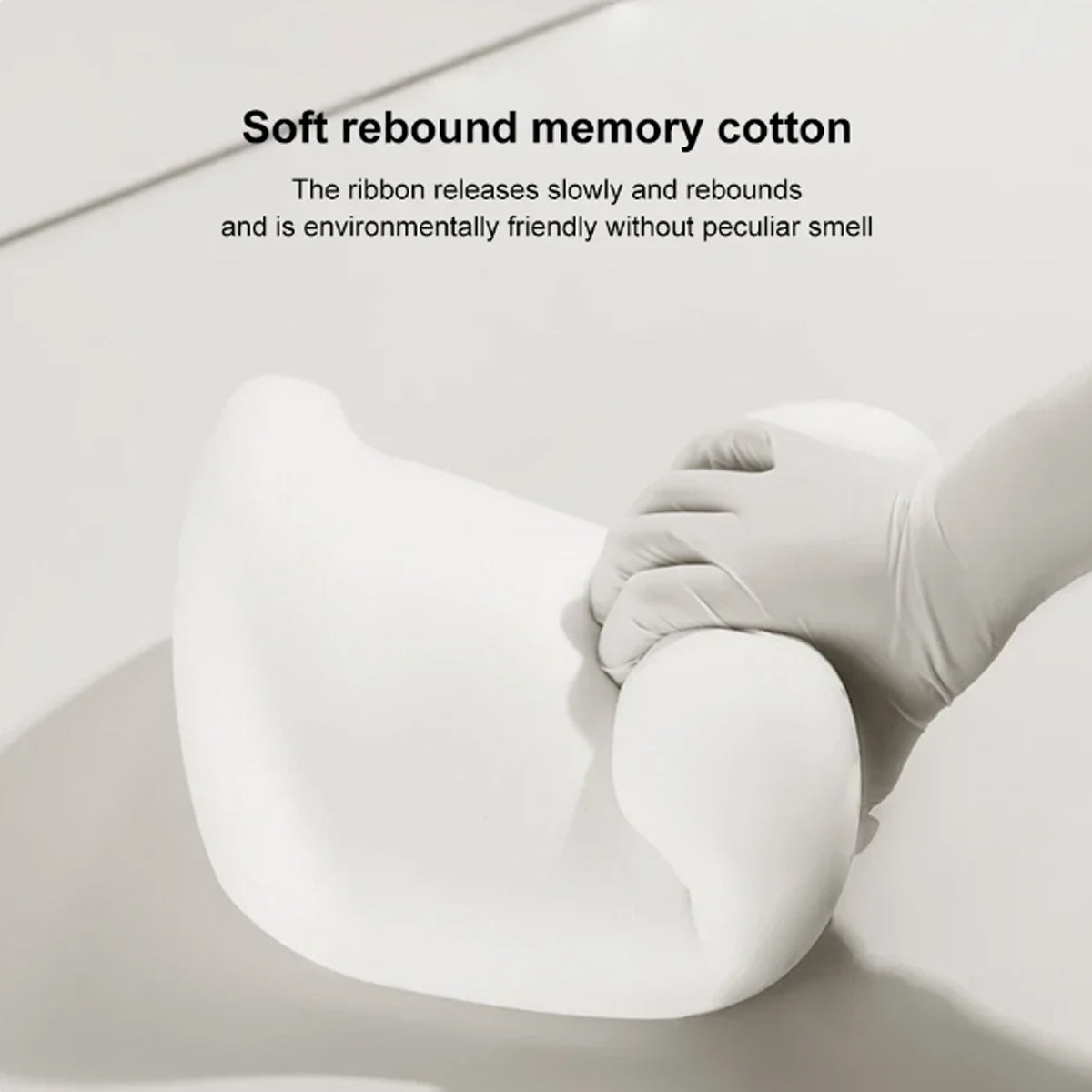 Delicate Leather Neck Pillow, Memory Foam Cervical Car Seat Headrest Neck Rest Cushion for Driving Seat Auto Head Rest Neck Support - Delicate Leather