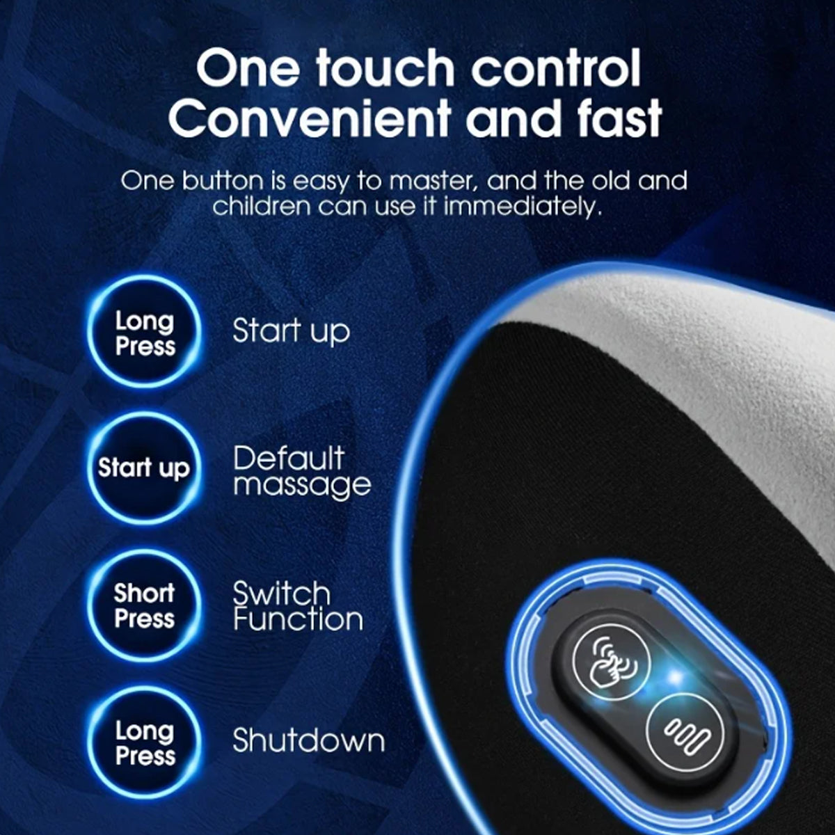 Delicate Leather Car Massage Neck Pillow, Car Seat Headrest Neck Rest Cushion for Driving Seat Auto Vibrating Massage Seat Neck Head Waist Back Cushion for Car and Office