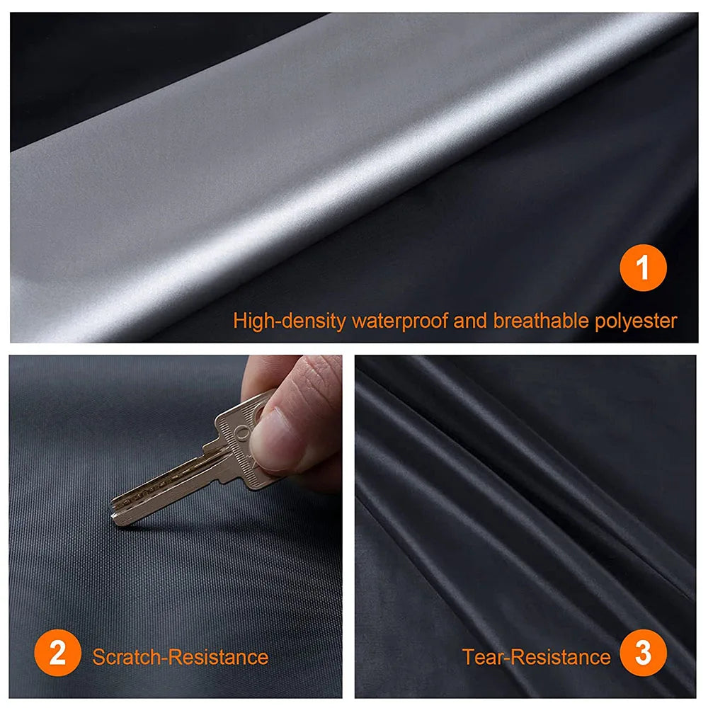 NEW Waterproof Car Covers for All Weather Protection - Fit for Sedan, SUV, Hatchback, MPV, Wagon - Delicate Leather