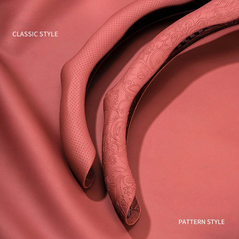 New Styling Car Steering Wheel Cover Booster - Universal Fit for Car Accessories - Delicate Leather