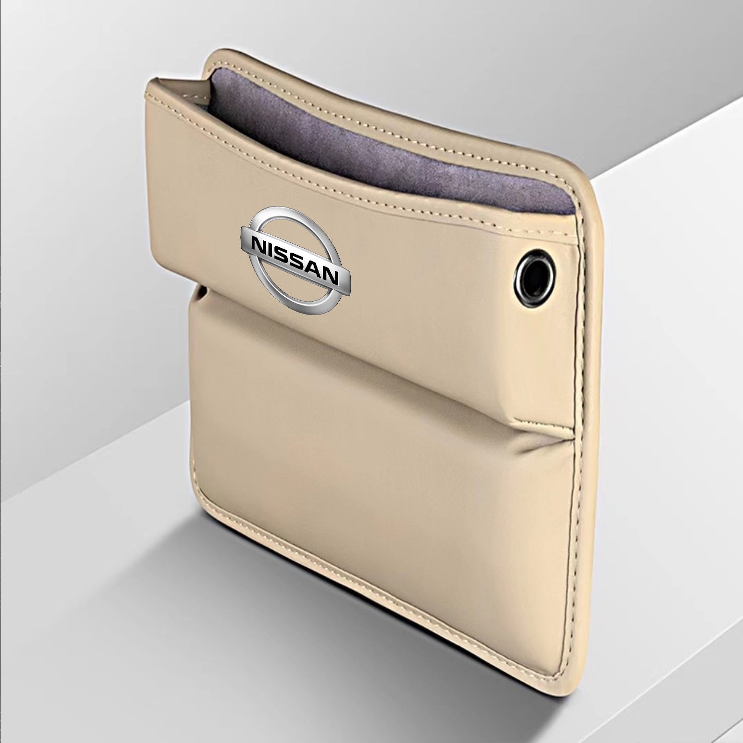 Car Seat Gap Filler Organizer, Custom Fir For Your Cars, Multifunctional PU Leather Console Side Pocket Organizer for Cellphones, Cards, Wallets, Keys