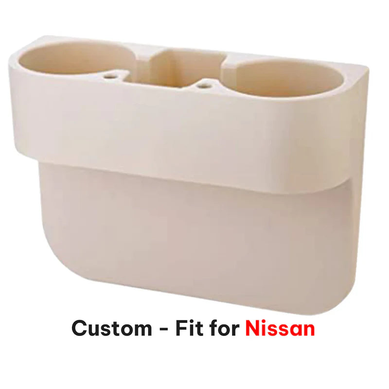 Cup Holder Portable Multifunction Vehicle Seat Cup Cell Phone Drinks Holder Box Car Interior Organizer, Custom For Your Cars, Car Accessories NS11995 - Delicate Leather