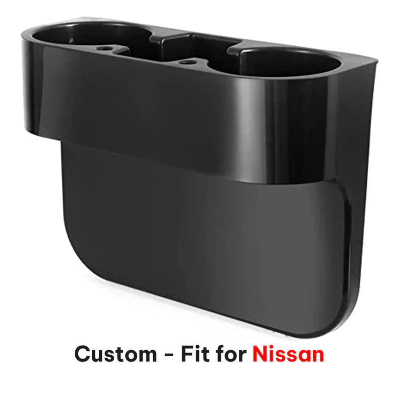 Cup Holder Portable Multifunction Vehicle Seat Cup Cell Phone Drinks Holder Box Car Interior Organizer, Custom For Your Cars, Car Accessories NS11995 - Delicate Leather