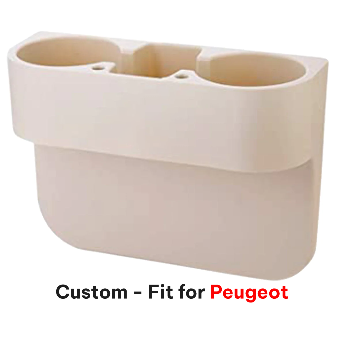 Cup Holder Portable Multifunction Vehicle Seat Cup Cell Phone Drinks Holder Box Car Interior Organizer, Custom-Fit For Car, Car Accessories DLPE231 - Delicate Leather