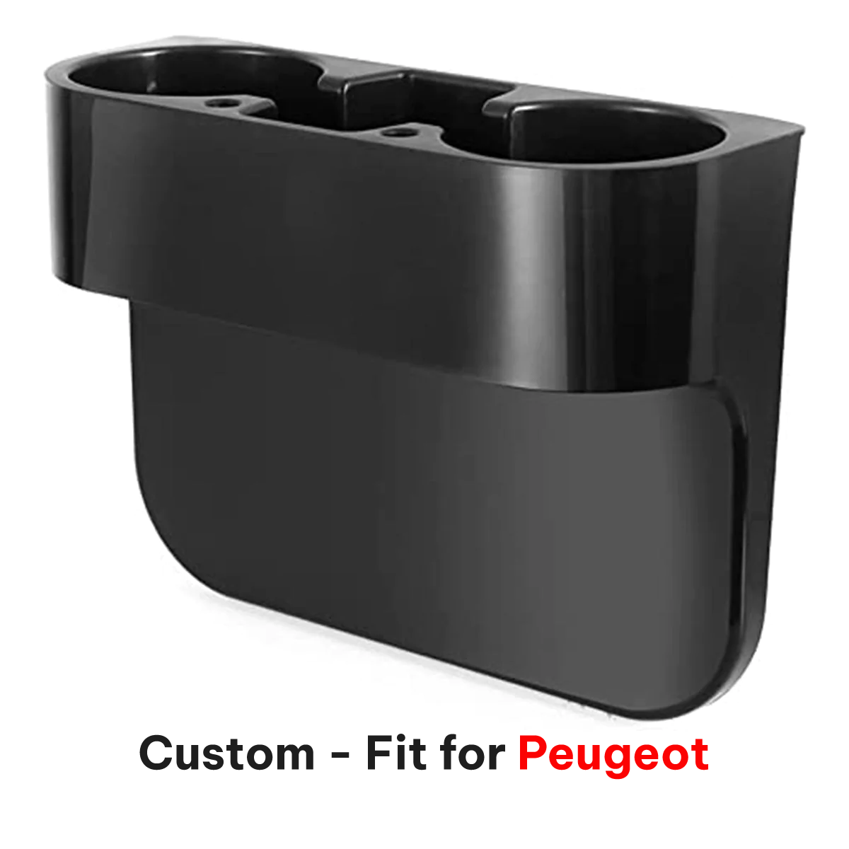 Cup Holder Portable Multifunction Vehicle Seat Cup Cell Phone Drinks Holder Box Car Interior Organizer, Custom-Fit For Car, Car Accessories DLPE231 - Delicate Leather