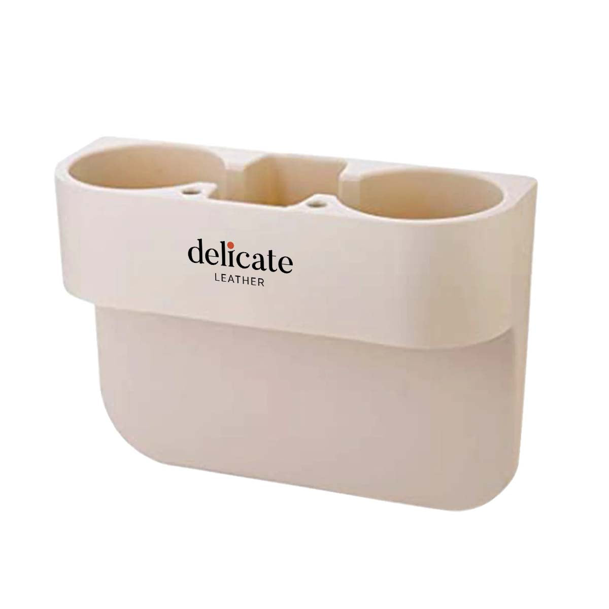 Cup Holder Portable Multifunction Vehicle Seat Cup Cell Phone Drinks Holder Box Car Interior Organizer, Custom For Your Cars, Car Accessories HA11995 - Delicate Leather