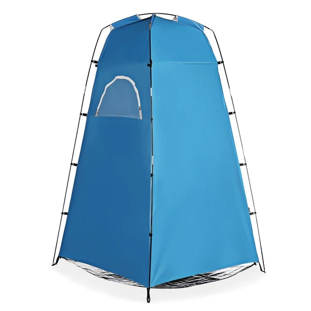 Portable Pop Up Privacy Tent, Outdoor Camping Bathroom Toilet Shower Tent Spacious Dressing Changing Room for Hiking Beach Picnic Fishing