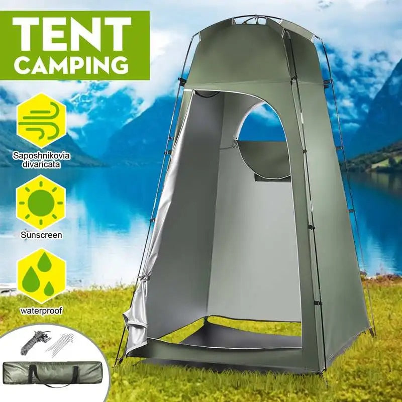 Portable Pop-Up Privacy Tent for Outdoor Camping & Showers