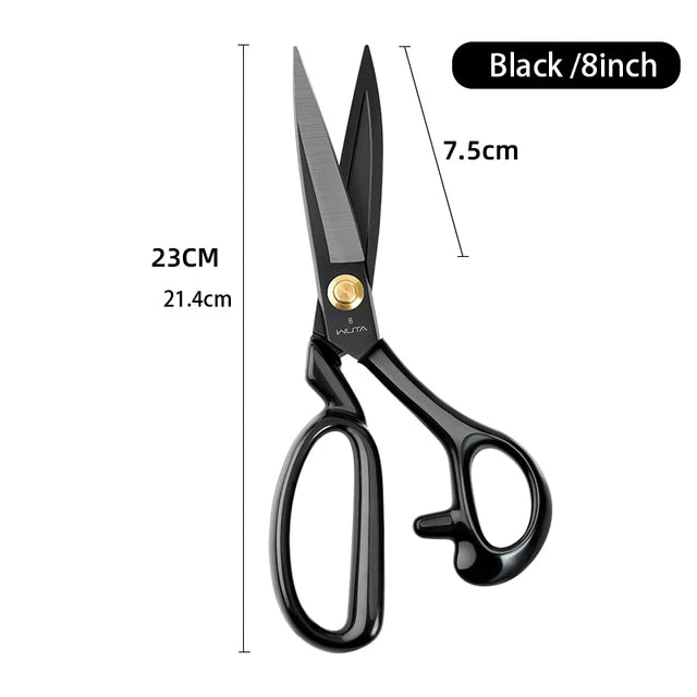 Professional Scissors Extreme Sharpness Cutting Leather Fabric Heavy Duty Metal Scissors Sewing Shears Craft Tools - Delicate Leather