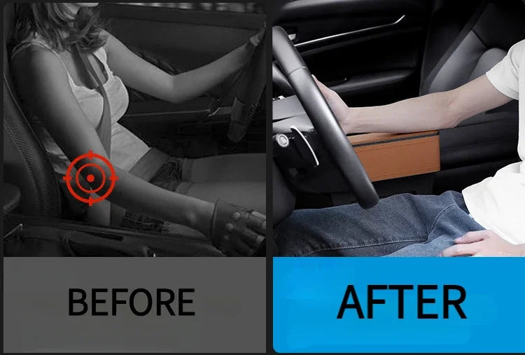 Car Seat Gap Filler Organizer, Custom For All Cars, PU Leather Storage Box - Car Side Gap Seat Organizer and Front Slot Gap Filler with USB Charging Port - Delicate Leather