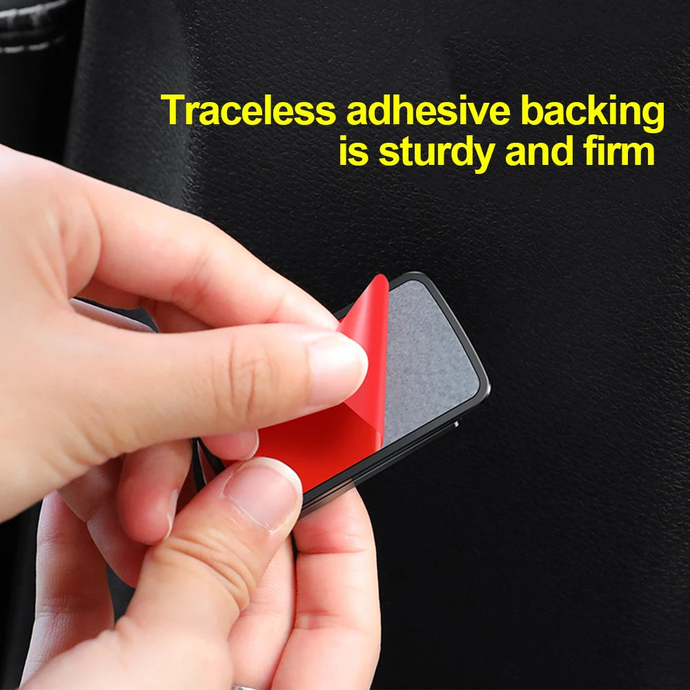 2Pcs Adjustable Car Safety Seat Belts Holder Stopper Buckle Clamp