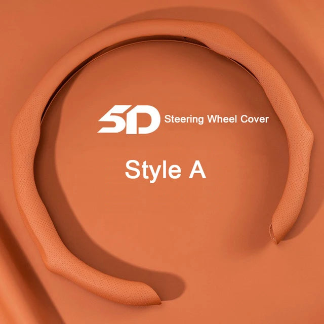 New Styling Car Steering Wheel Cover Booster - Universal Fit for Car Accessories - Delicate Leather