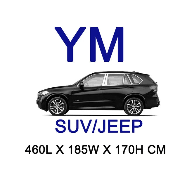 NEW Waterproof Car Covers for All Weather Protection - Fit for Sedan, SUV, Hatchback, MPV, Wagon - Delicate Leather