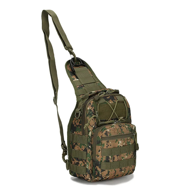 High-Performance Tactical Sling Bag - Unisex Military-Grade Shoulder Bag for Outdoor Activities, Travel, and Hiking - Durable Crossbody Bag for Camping and Sports Equipment