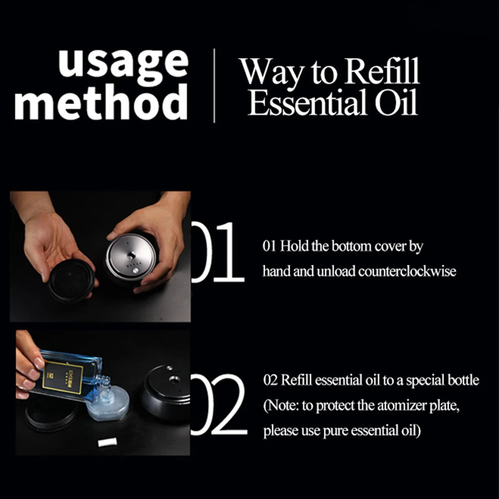 Intelligent Car Scents Aromas Machine - Fragrance Diffuser Freshener