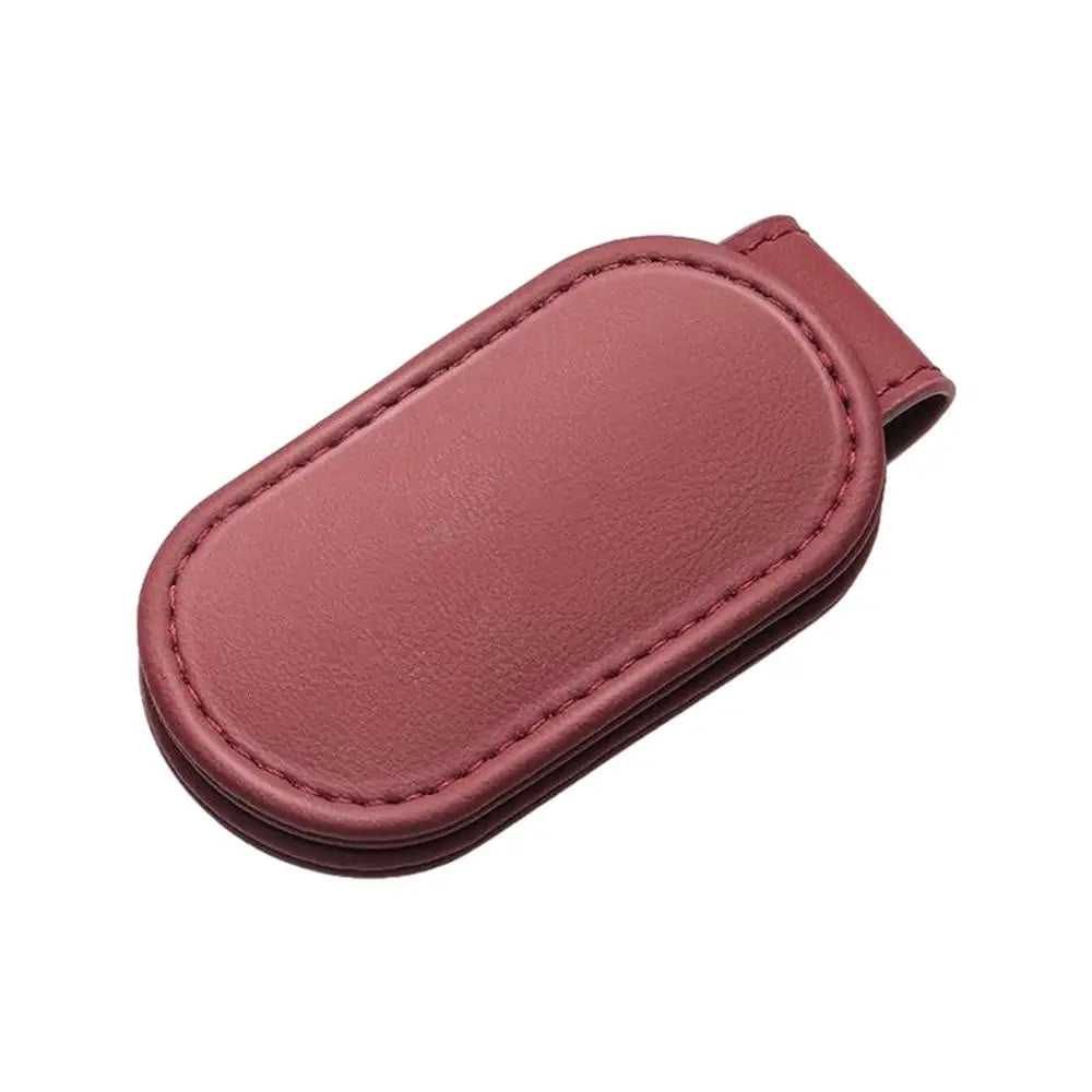 Car Seat Belt Positioner - Adjustable Seatbelt Clips for Shoulder Neck Strap - 2 Pack - Delicate Leather