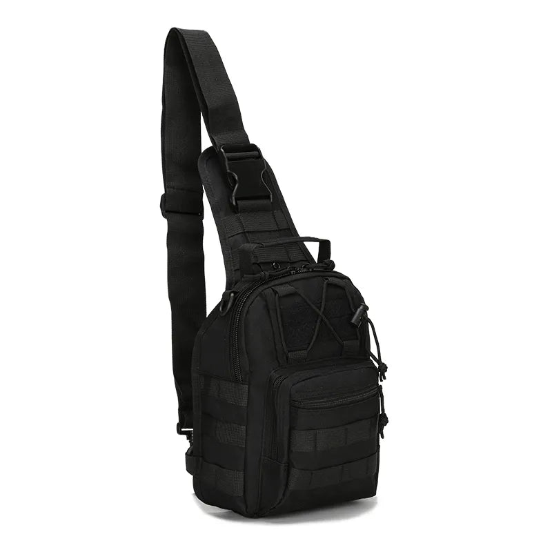High-Performance Tactical Sling Bag - Unisex Military-Grade Shoulder Bag for Outdoor Activities, Travel, and Hiking - Durable Crossbody Bag for Camping and Sports Equipment