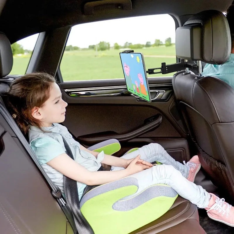 Car Tablet Holder - Telescopic Rotating Headrest iPad Mount